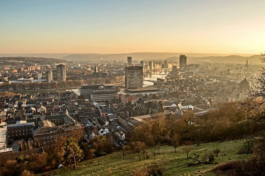 Vue sur Liège