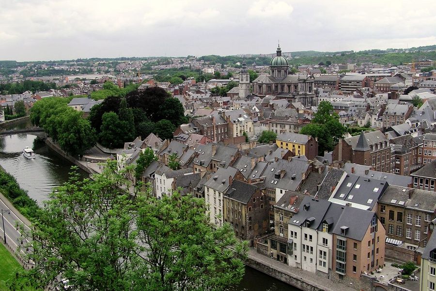 Namur et la Meuse